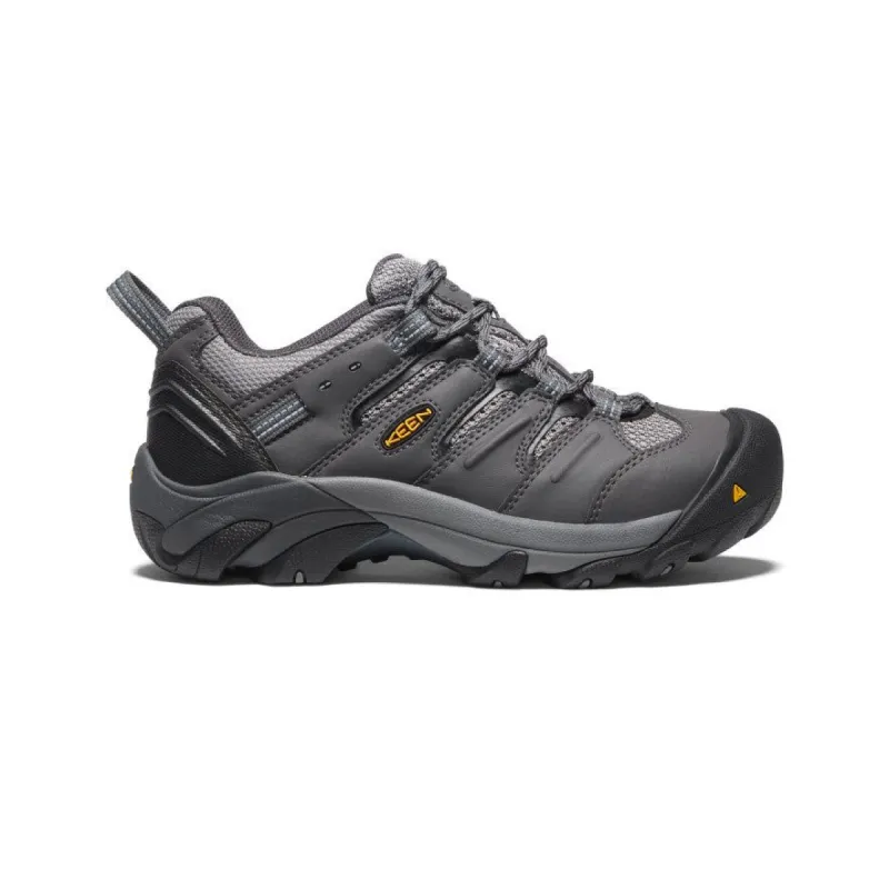 Women's Lansing (Steel Toe)  |  Magnet/Majolica Blue sold by Keen