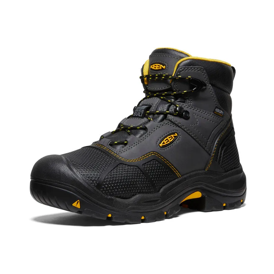 Men's Logandale Waterproof Boot (Steel Toe) | Raven/Black sold by Keen product image thumbnail 3