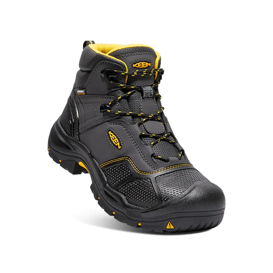 Men's Logandale Waterproof Boot (Steel Toe) | Raven/Black sold by Keen product image thumbnail 4
