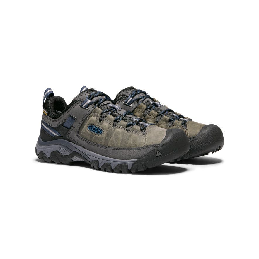 Men's Targhee III Waterproof | Steel Grey/Captain's Blue sold by Keen product image thumbnail 2