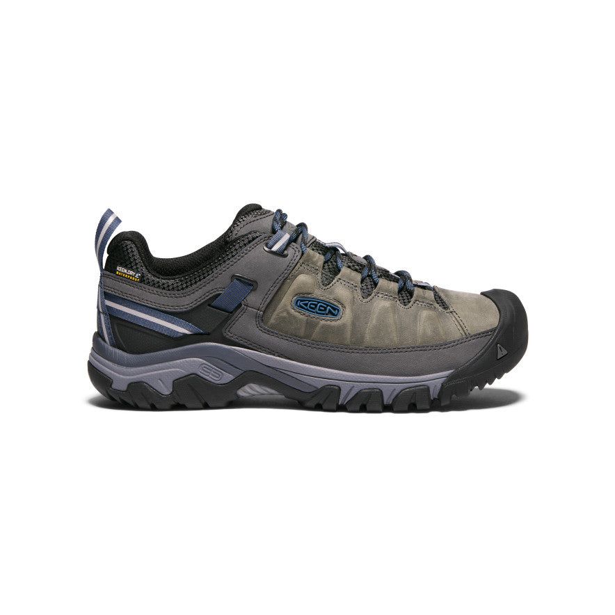 Men's Targhee III Waterproof | Steel Grey/Captain's Blue sold by Keen