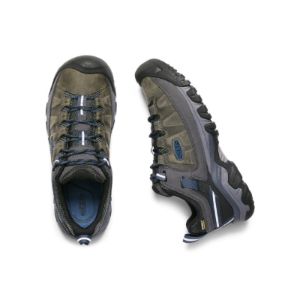 Men's Targhee III Waterproof  |  Steel Grey/Captain's Blue sold by Keen
