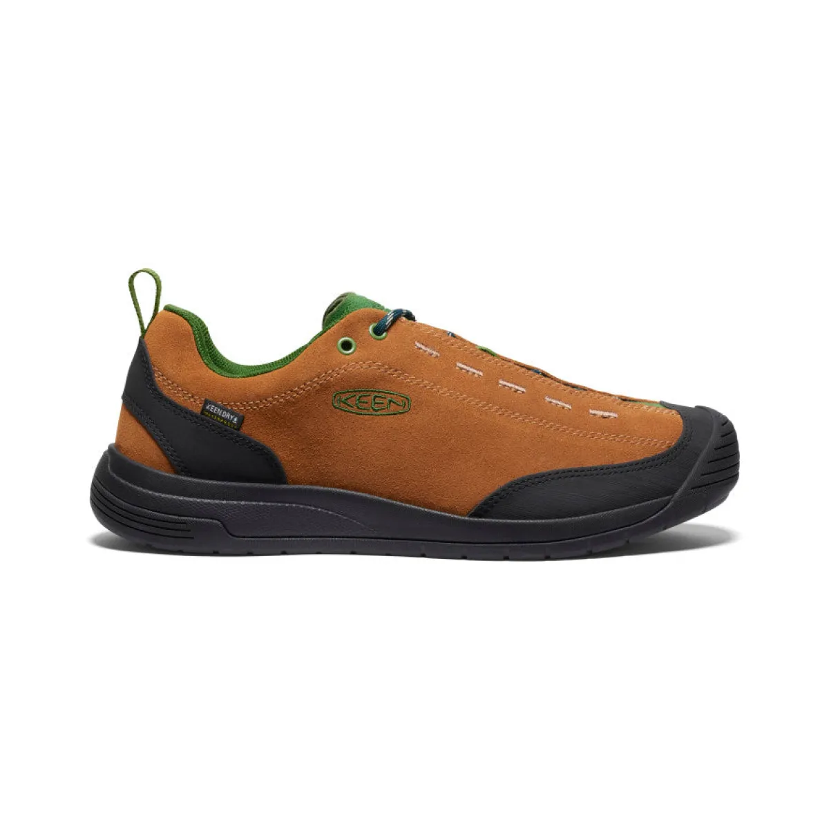 Men's Jasper II Waterproof Shoe | KEEN Maple/Forest Elf | Parallel