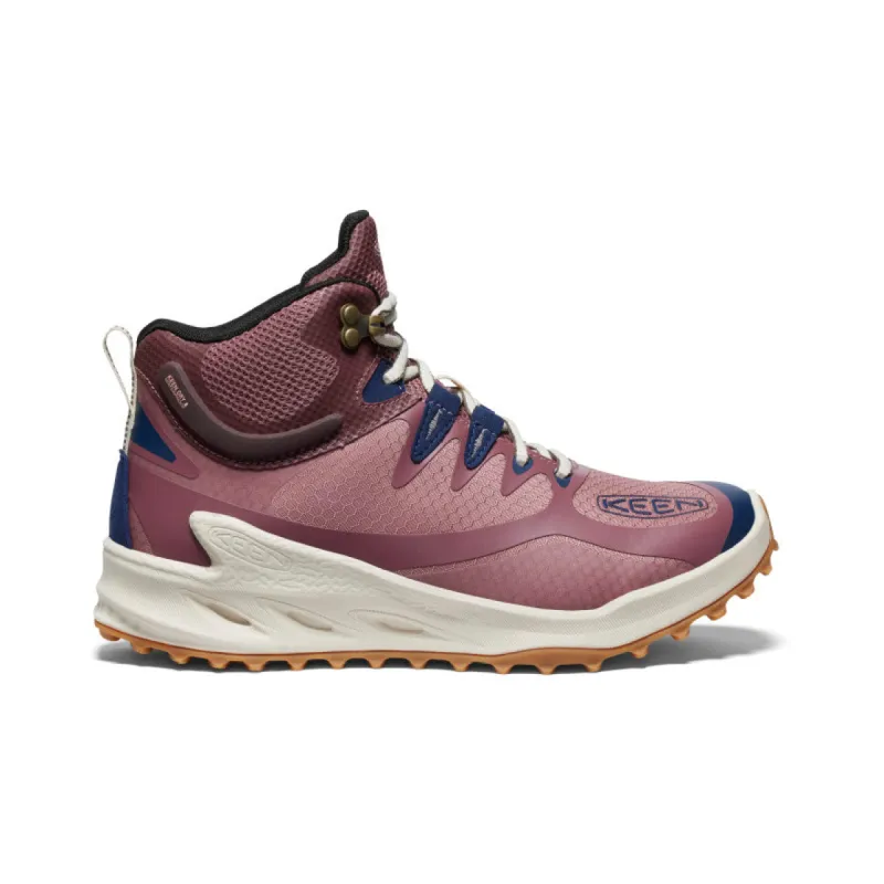 Women's Zionic Waterproof Hiking Boot  |  Nostalgia Rose/Peach Parfait sold by Keen