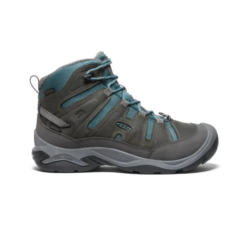 Women's Circadia Polar Waterproof Boot  |  Steel Grey/North Atlantic sold by Keen