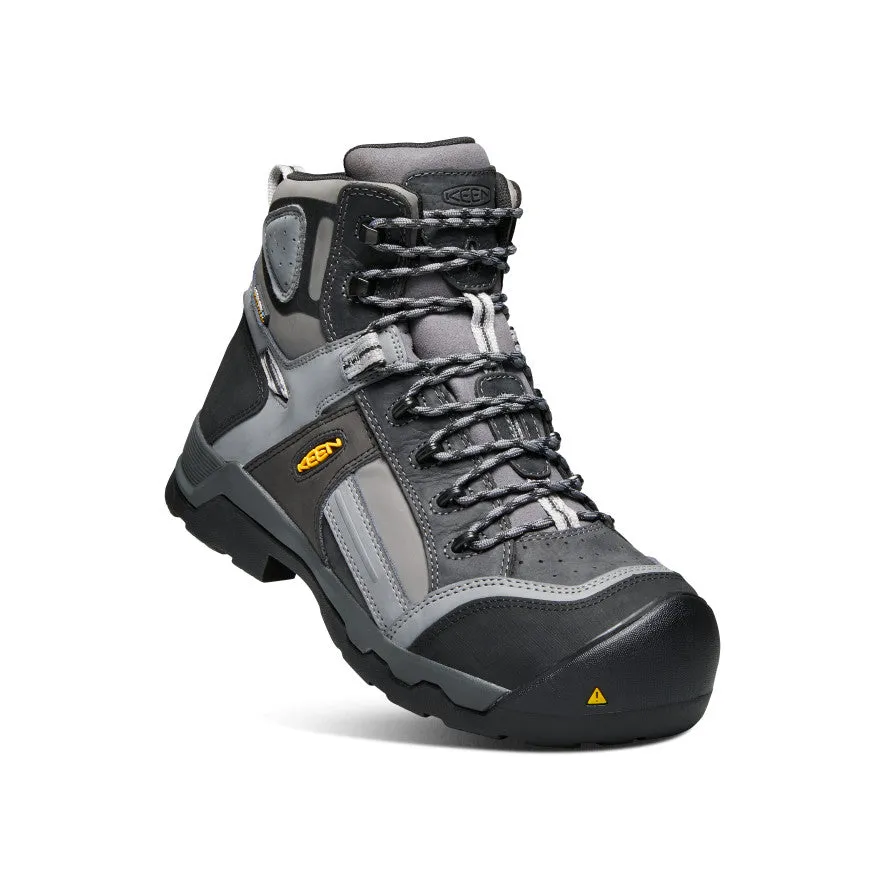 Men's Davenport 6" Insulated Waterproof Boot (Composite Toe) | Magnet/Steel Grey sold by Keen product image thumbnail 3