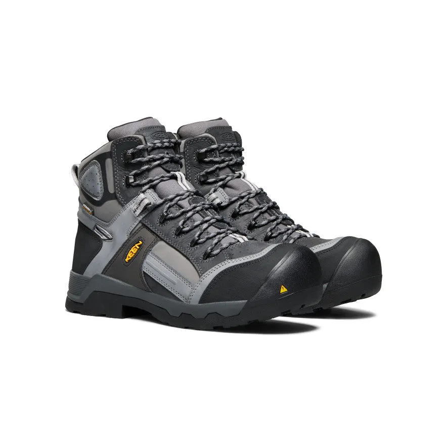 Men's Davenport 6" Insulated Waterproof Boot (Composite Toe) | Magnet/Steel Grey sold by Keen product image thumbnail 2