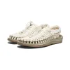 UNEEK Sneaker  |  White Cap/Cornstalk sold by Keen