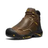 Men's Mt Vernon 6" MET Waterproof Boot (Steel Toe) | Cascade Brown sold by Keen
