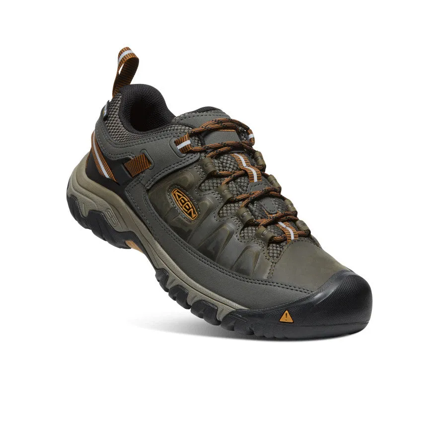 Men's Targhee III Waterproof | Black Olive/Golden Brown sold by Keen product image thumbnail 3