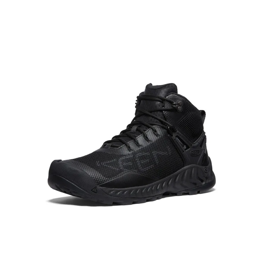 Men's NXIS EVO Waterproof Boot | Triple Black sold by Keen product image thumbnail 3