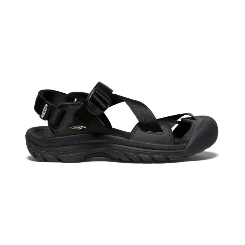 Men's Zerraport II Sandal  |  Black/Black sold by Keen