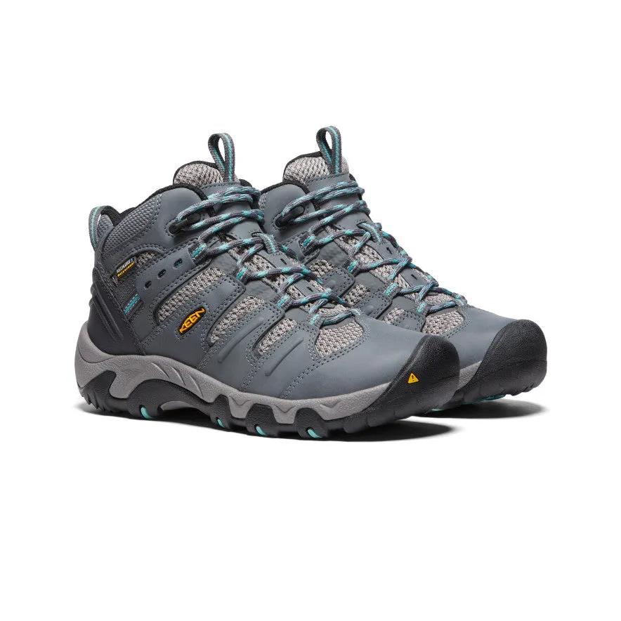 Women's Koven Waterproof Boot | Steel Grey/Wasabi sold by Keen product image thumbnail 2
