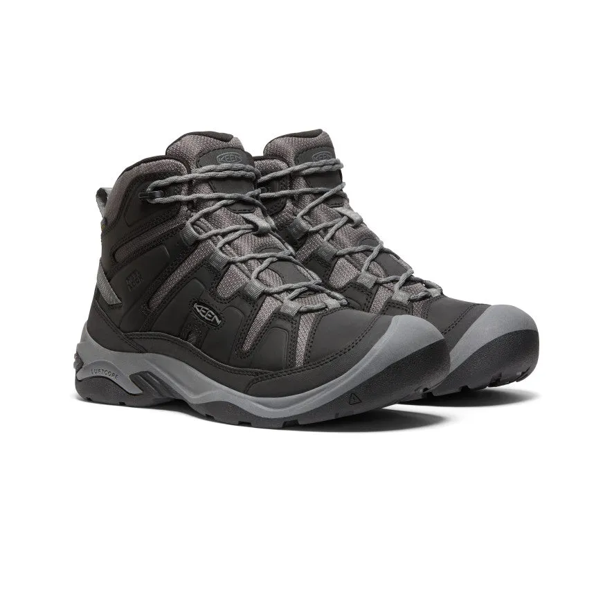 Men's Circadia Waterproof Boot | Black/Steel Grey sold by Keen product image thumbnail 2