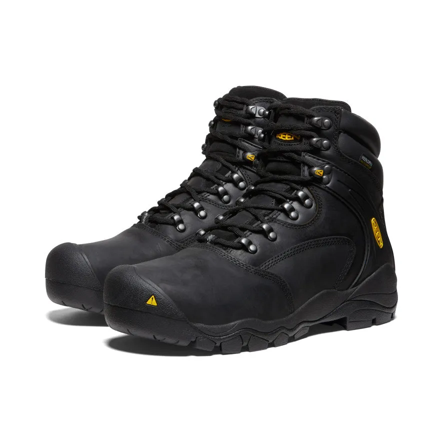 Men's Louisville 6" Waterproof Boot (Steel Toe) | Black sold by Keen product image thumbnail 2