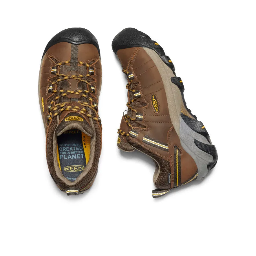 Men's Targhee II Waterproof Wide | Cascade Brown/Golden Yellow sold by Keen product image thumbnail 4