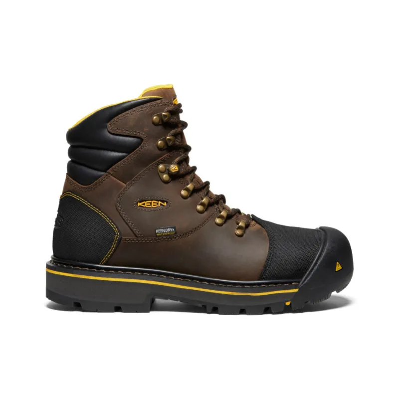 Men's Milwaukee Waterproof (Steel Toe)  |  Dark Earth sold by Keen