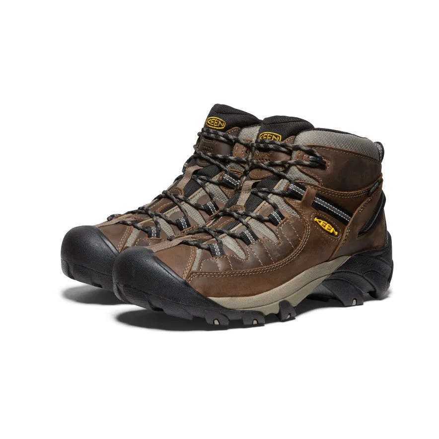 Men's Targhee II Waterproof Mid Wide | Shitake/Brindle sold by Keen product image thumbnail 2