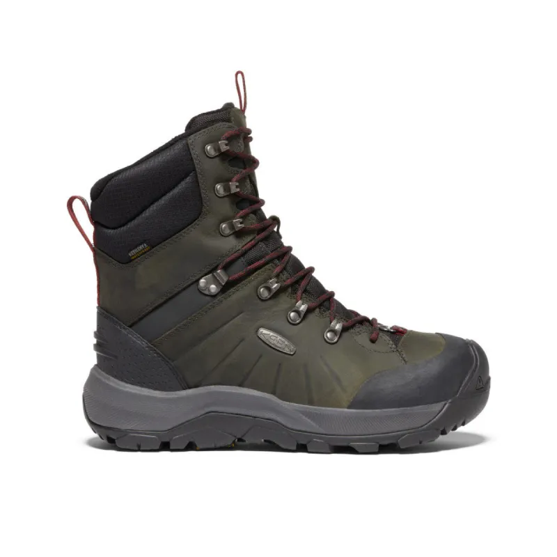 Men's Revel IV High Polar Waterproof Boot  |  Magnet/Red Carpet sold by Keen