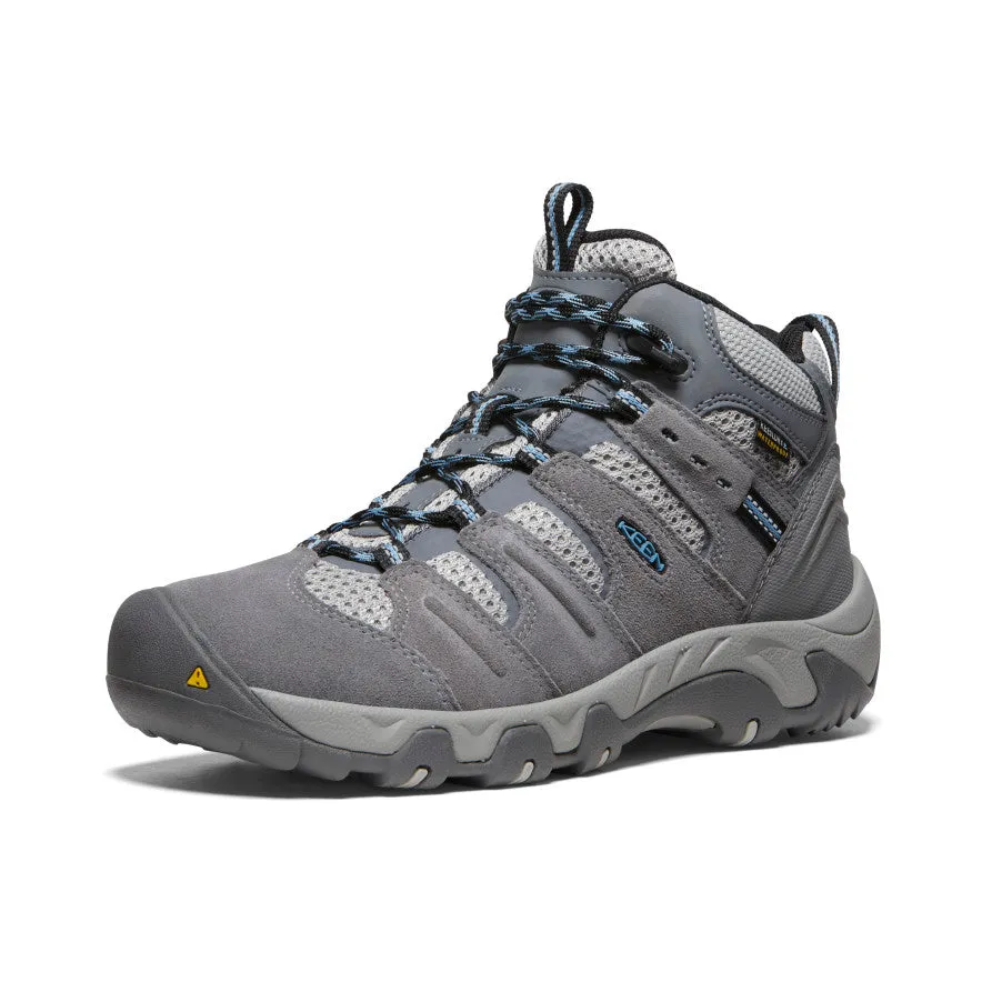 Women's Headout Waterproof Hiking Boot | Steel Grey/Blue Heaven sold by Keen product image thumbnail 3