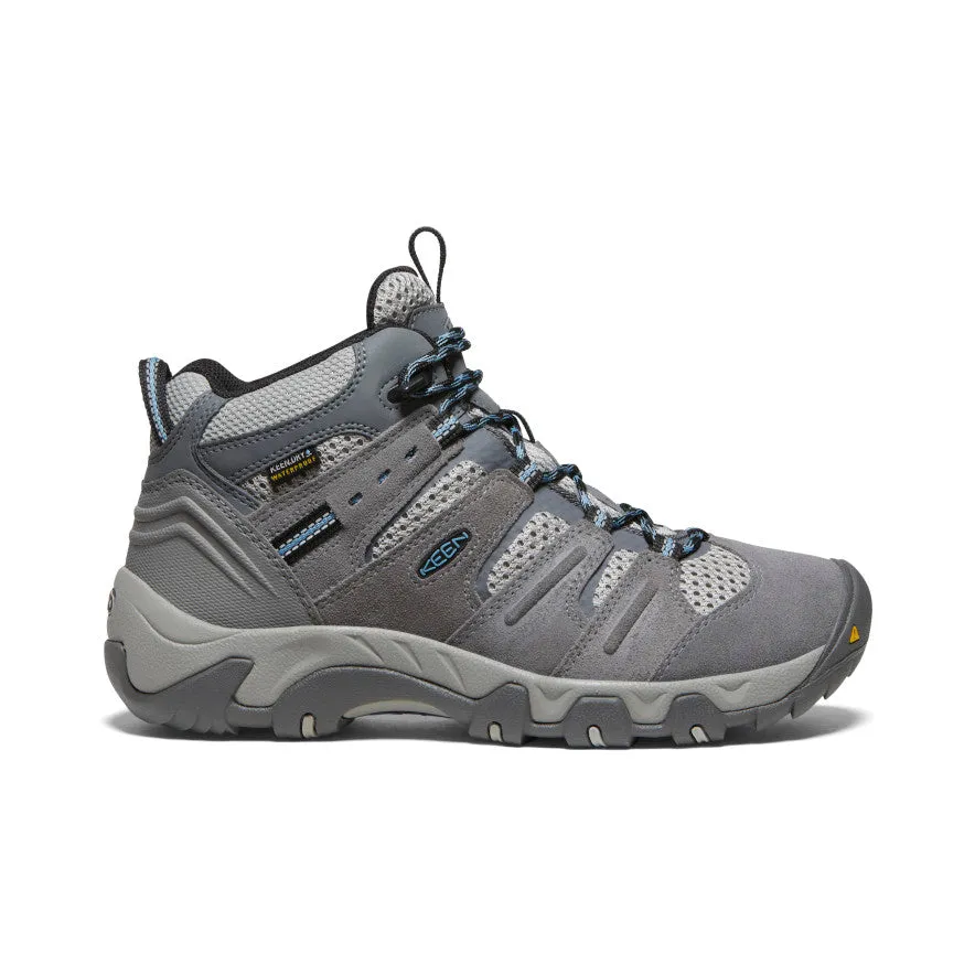 Women's Headout Waterproof Hiking Boot | Steel Grey/Blue Heaven sold by Keen