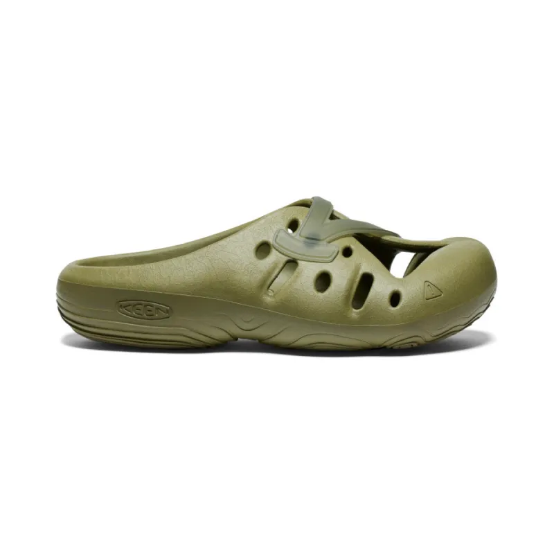 Yogeez Clog  |  Martini Olive sold by Keen