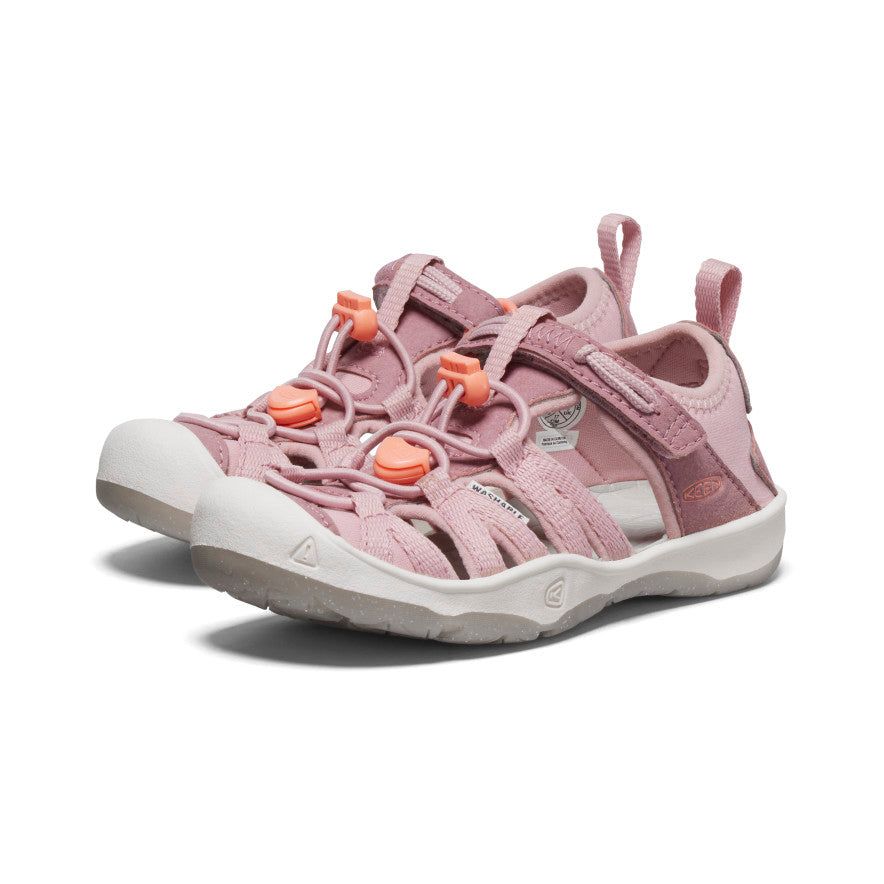 Little Kids' Moxie Sandal | Nostalgia Rose/Papaya Punch sold by Keen product image thumbnail 2
