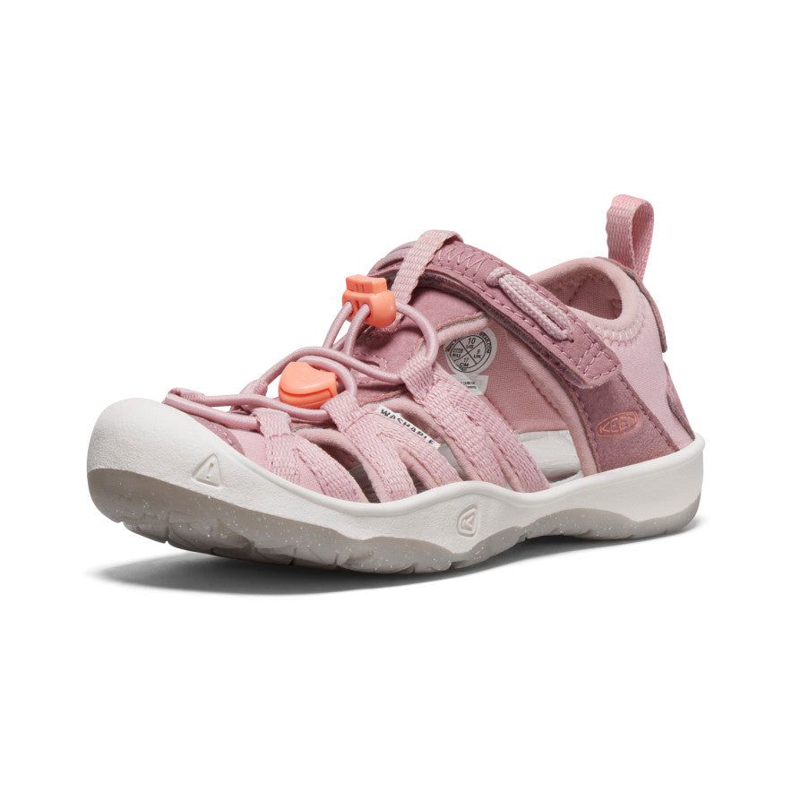 Little Kids' Moxie Sandal | Nostalgia Rose/Papaya Punch sold by Keen product image thumbnail 3