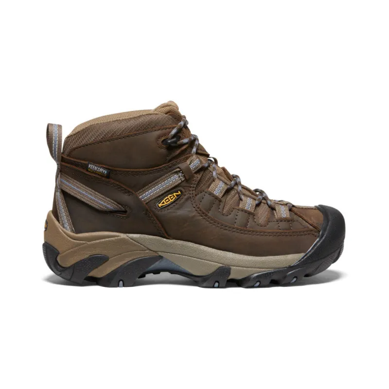 Women's Targhee II Waterproof Mid  |  Slate Black/Flint Stone sold by Keen