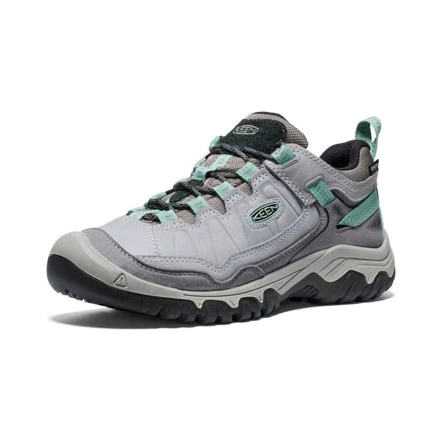 Women's Targhee IV Waterproof Hiking Shoe | Alloy/Granite Green sold by Keen product image thumbnail 3