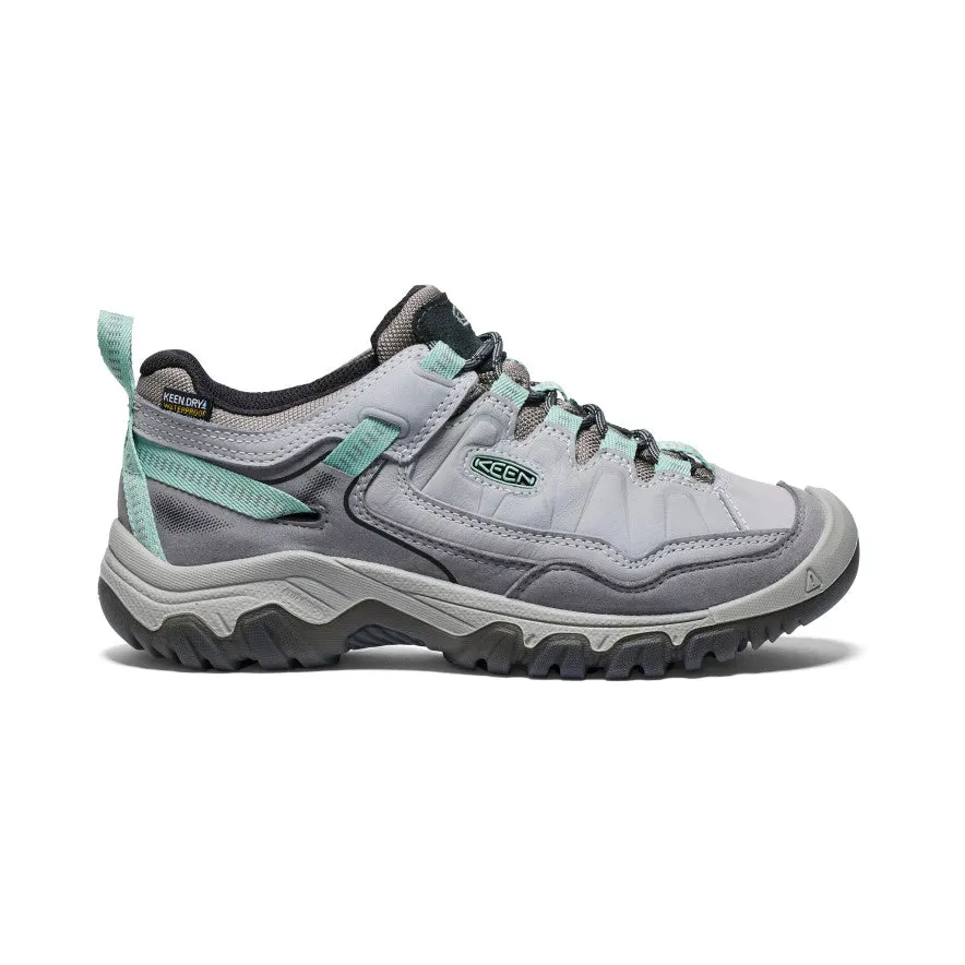 Women's Targhee IV Waterproof Hiking Shoe | Alloy/Granite Green sold by Keen