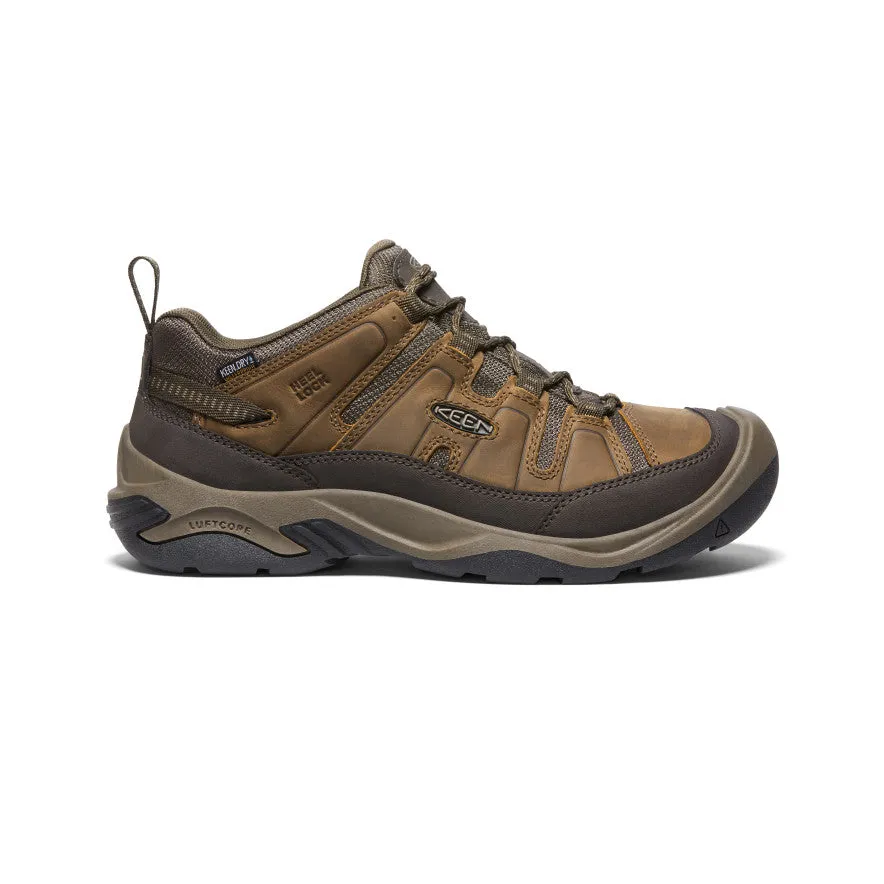 Men's Circadia Waterproof Shoe Wide | Shitake/Brindle sold by Keen