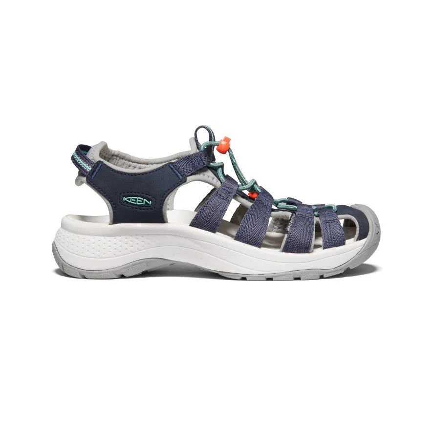 Women's Astoria West Sandal | Navy/Beveled Glass sold by Keen