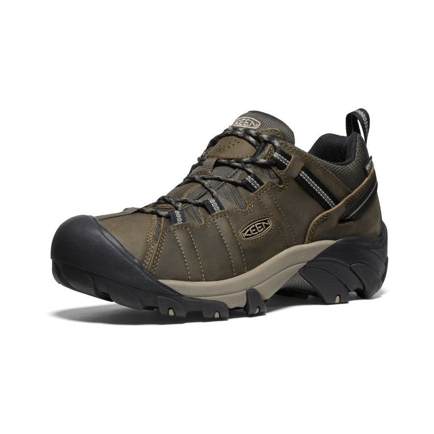 Men's Targhee II Waterproof | Dark Olive/Plaza Taupe sold by Keen product image thumbnail 3
