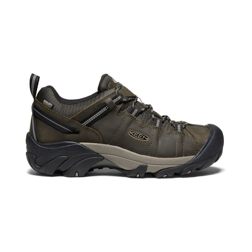 Men's Targhee II Waterproof | Dark Olive/Plaza Taupe sold by Keen
