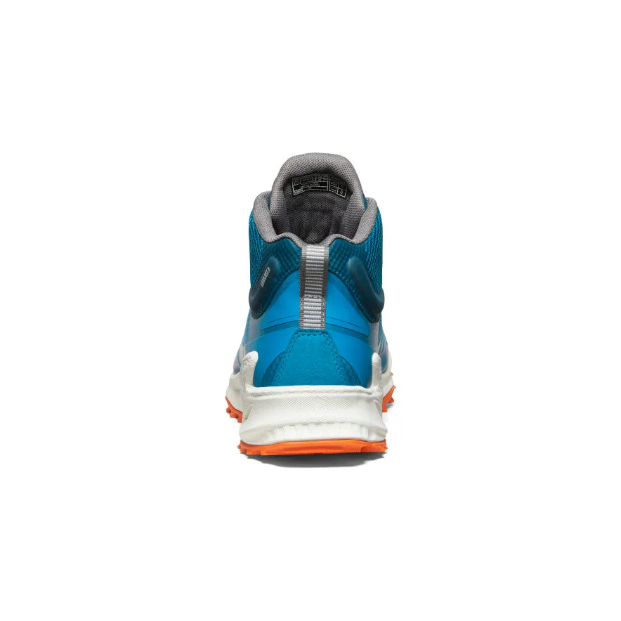 Women's Zionic Waterproof Hiking Boot | Fjord Blue/Tangerine sold by Keen product image thumbnail 5