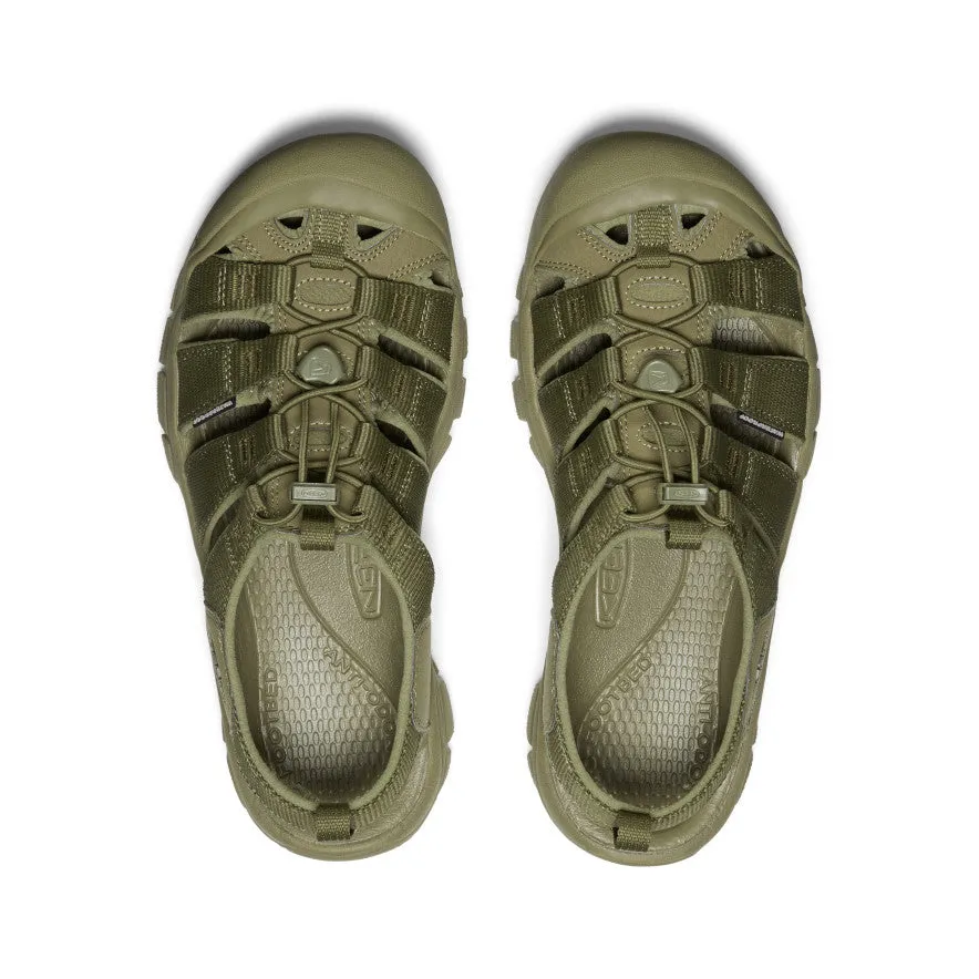 Men's Newport H2 Sandal | Monochrome/Olive Drab sold by Keen product image thumbnail 4