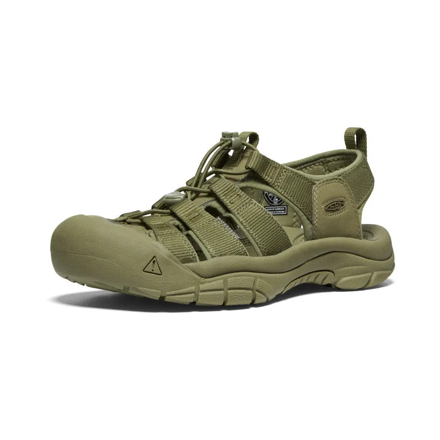 Men's Newport H2 Sandal | Monochrome/Olive Drab sold by Keen product image thumbnail 3
