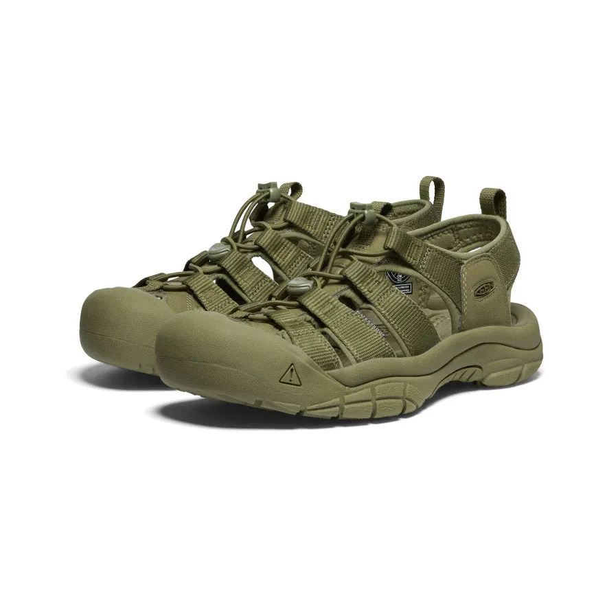 Men's Newport H2 Sandal | Monochrome/Olive Drab sold by Keen product image thumbnail 2