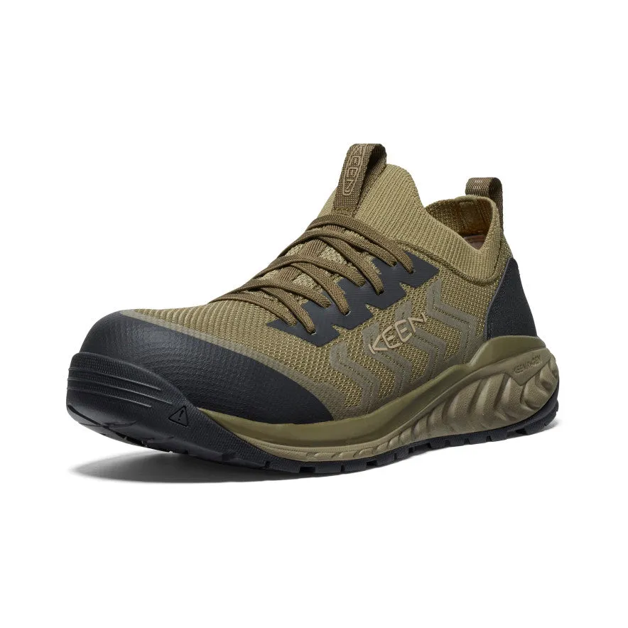 Men's Arvada Shift Work Sneaker (Carbon Toe) | Martini Olive/Black sold by Keen product image thumbnail 3