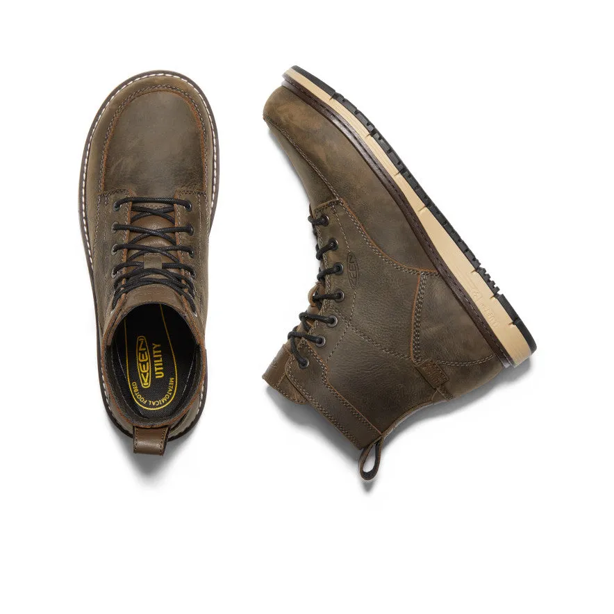 Men's San Jose 6" Waterproof Boot (Aluminum Toe) | Cascade Brown/Black sold by Keen product image thumbnail 4