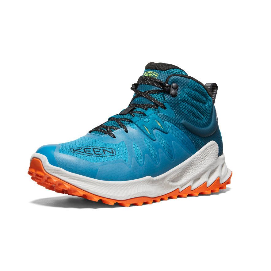 Men's Zionic Waterproof Hiking Boot | Fjord Blue/Evening Primrose sold by Keen product image thumbnail 3