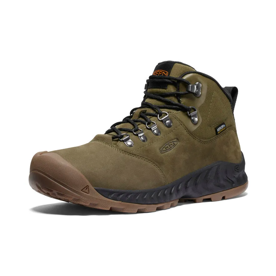 Men's NXIS Explorer Waterproof Boot | Dark Olive/Black sold by Keen product image thumbnail 3
