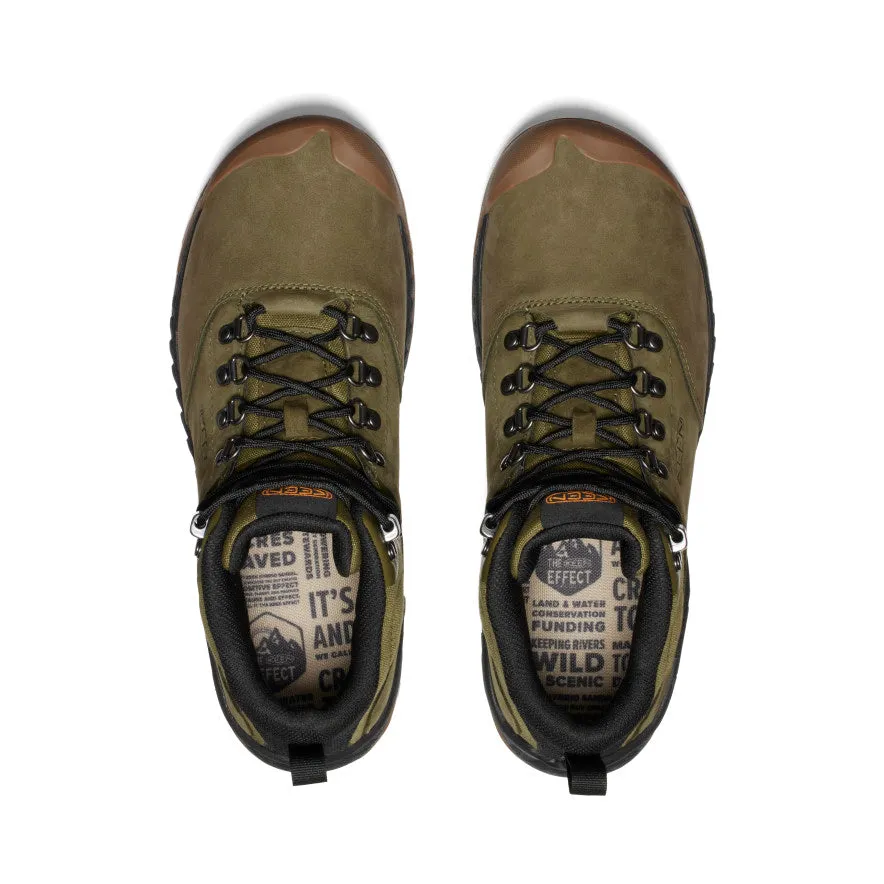Men's NXIS Explorer Waterproof Boot | Dark Olive/Black sold by Keen product image thumbnail 4