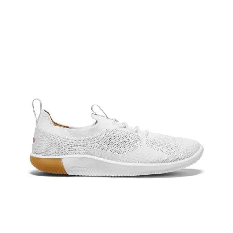 Women's KNX Knit Sneaker  |  Star White/Moonlite Mauve sold by Keen