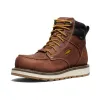 Men's Cincinnati 6" Waterproof Boot (Carbon Toe) | Tuscan Red/Sandshell sold by Keen