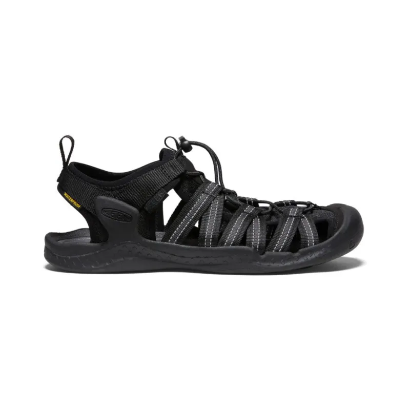 Men's Drift Creek H2 Sandal  |  Black/Black sold by Keen
