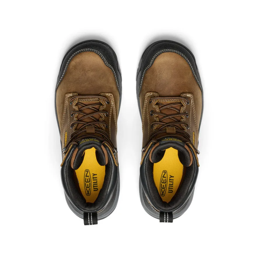 Men's Evanston 6" Waterproof Boot (Soft Toe) | Bison/Black sold by Keen product image thumbnail 4