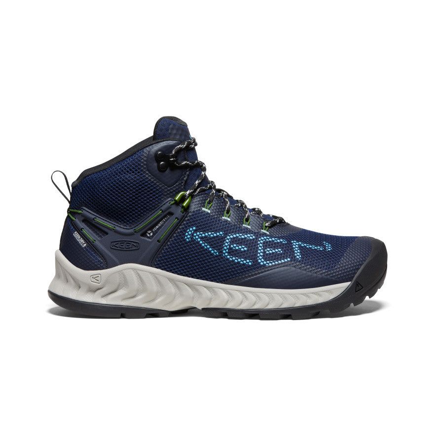 Men's NXIS EVO Waterproof Boot | Naval Academy/Ipanema sold by Keen