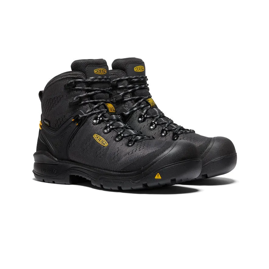 Men's Dearborn 6" Waterproof Boot (Carbon-Fiber Toe) | Black/Steel Grey sold by Keen product image thumbnail 2